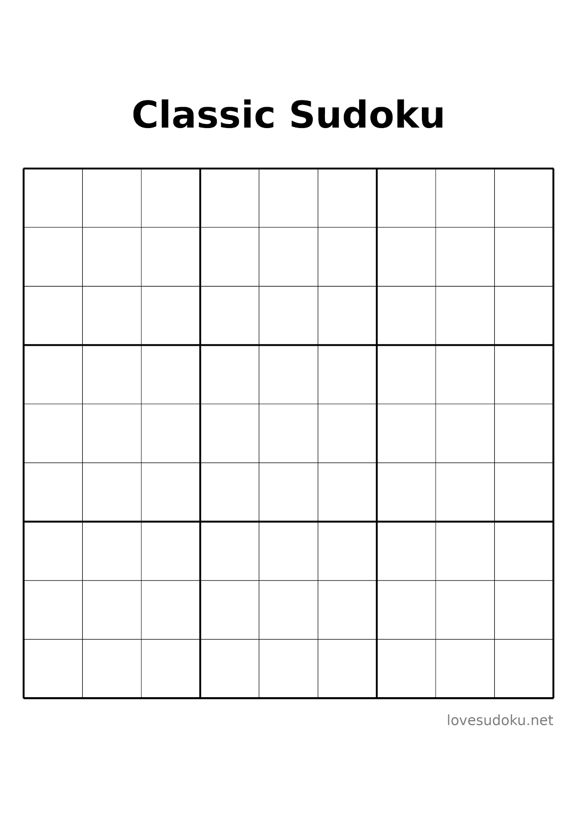 free easy sudoku to print